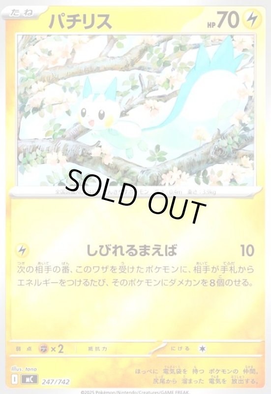 画像1: パチリス(ホイル)(247/742) (1)