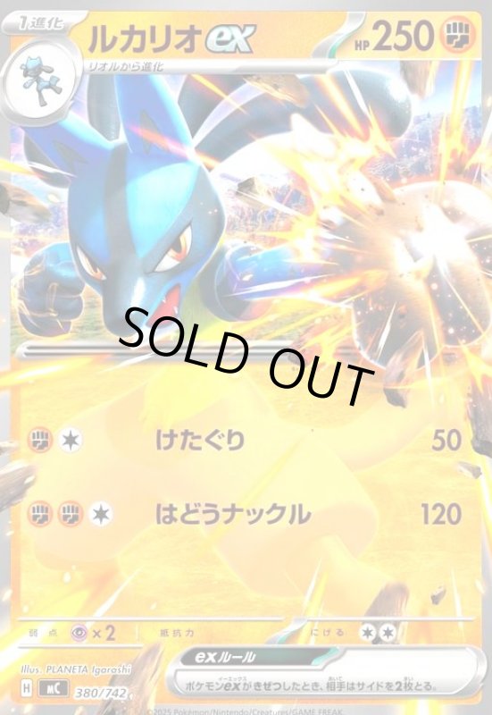 画像1: ルカリオex (1)
