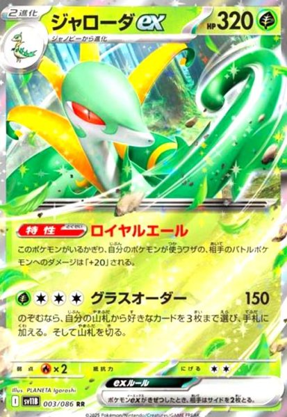 画像1: ジャローダex(003/086 RR) (1)