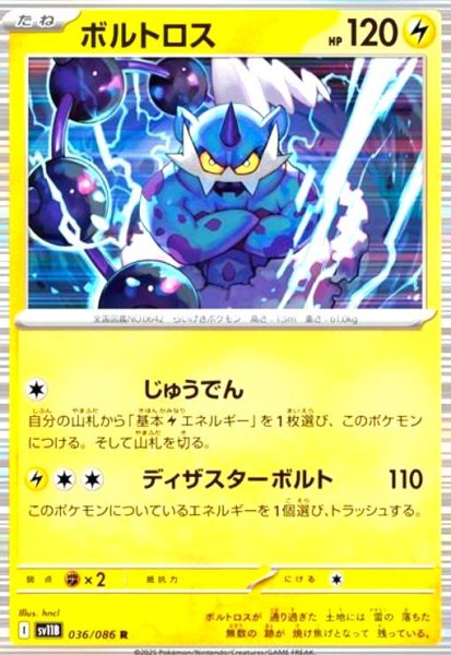 画像1: ボルトロス(036/086 R) (1)