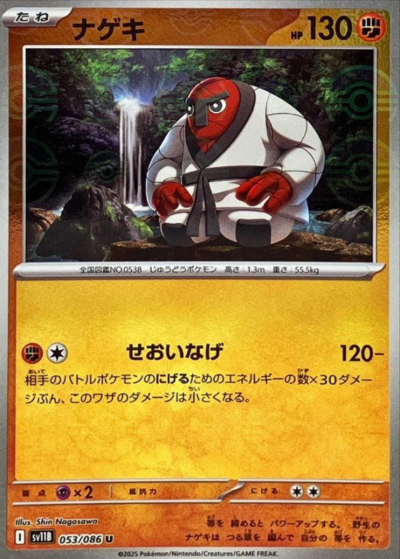 画像1: ナゲキ(053/086)(ミラー/モンスターボール) (1)