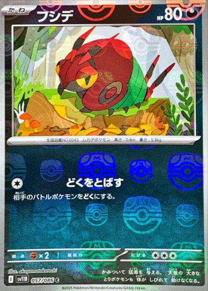 画像1: フシデ(057/086)(ミラー/マスターボール) (1)