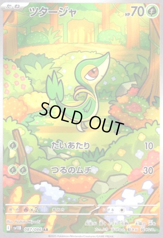 画像1: ツタージャ(087/086 AR) (1)