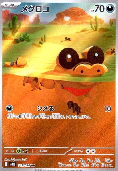 画像1: メグロコ(141/086 AR) (1)