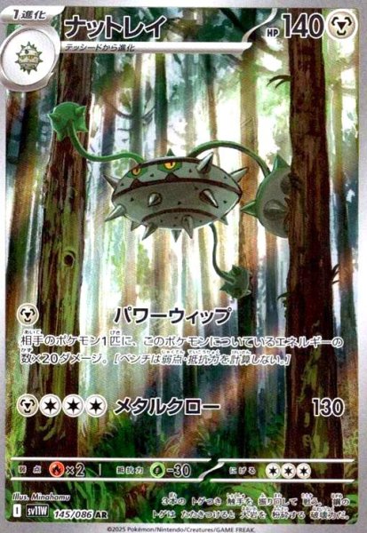 画像1: ナットレイ(145/086 AR) (1)