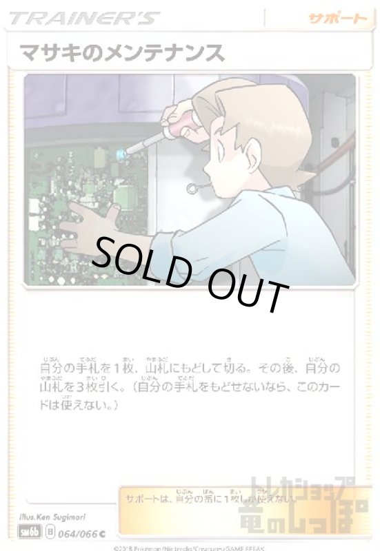 画像1: マサキのメンテナンス (1)