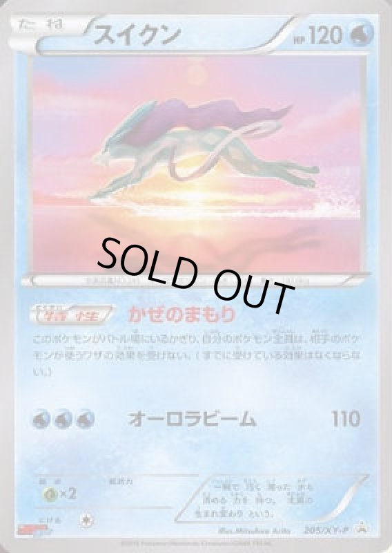 画像1: スイクン【205/XY-P】 (1)