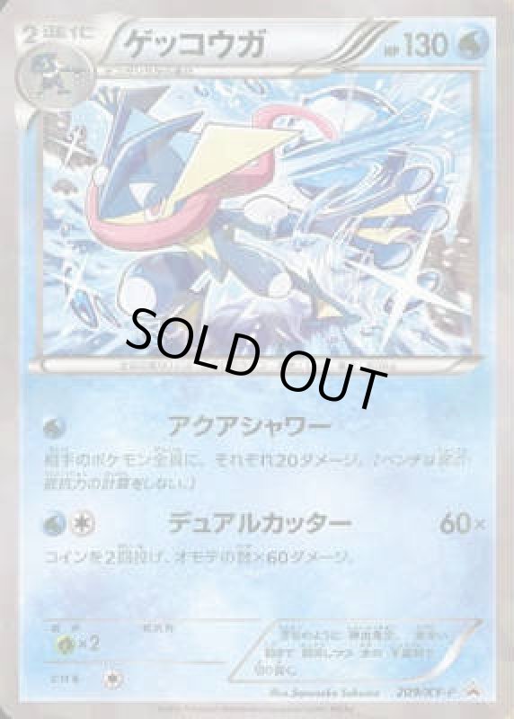 画像1: ゲッコウガ【209/XY-P】 (1)