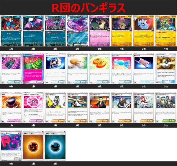 画像1: R団のバンギラス デッキ 2025/4/30 (1)