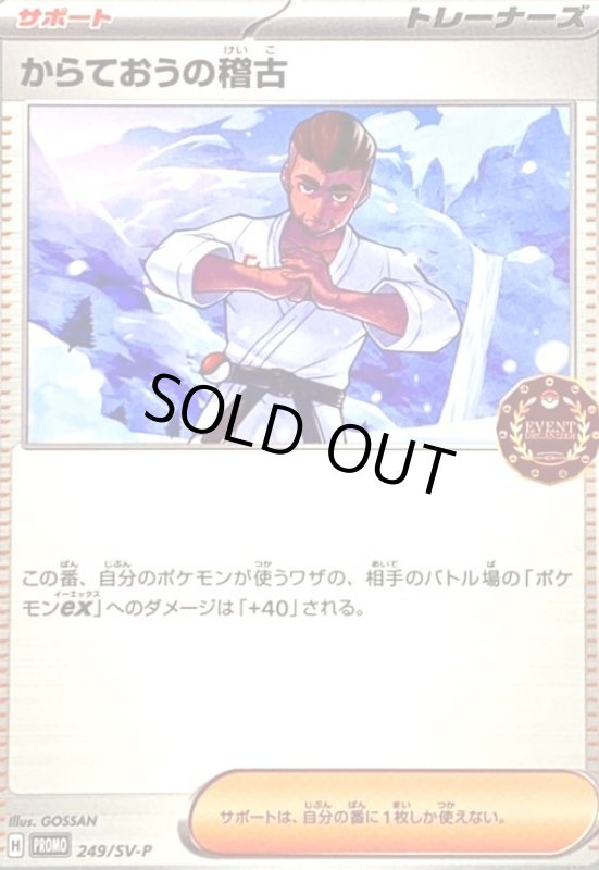 画像1: からておうの稽古(プロモ)(249/SV-P) (1)