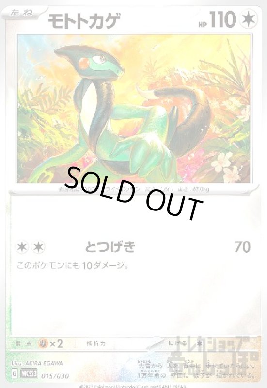 画像1: モトトカゲ(015/030)(ホイル) (1)