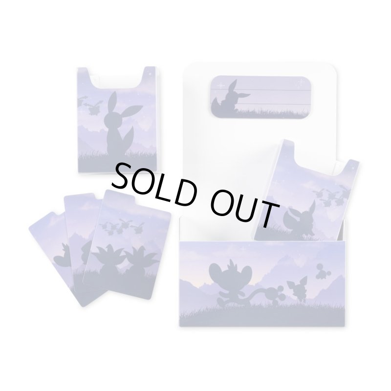 画像2: 【海外ダブルデッキケース】月夜のブラッキー＆イーブイ (2)