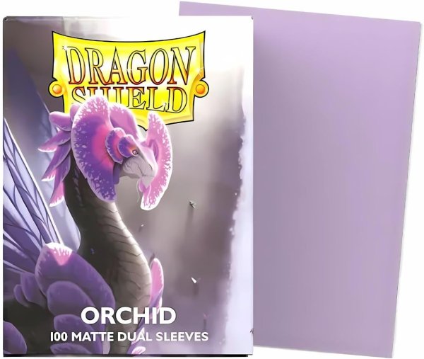 画像1: DS マットデュアル スタンダードサイズ オーキッド(100枚入) (1)