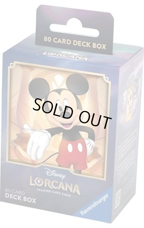 画像1: 【海外サプライ】Disney Lorcana deck box MICKEY MOUSE (1)