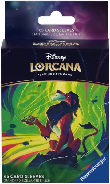 画像1: 【海外スリーブ】[LORCANA] Scar - Vengeful Lion (1)