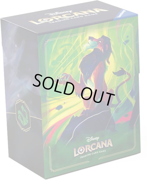 画像1: 【海外デッキケース】[LORCANA] Scar - Vengeful Lion (1)