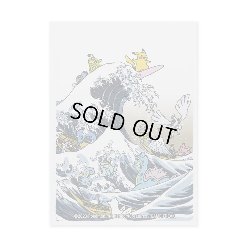 画像1: 【海外スリーブ】Great Wave Pikachu & Friends Card Sleeves (65 Sleeves) (1)