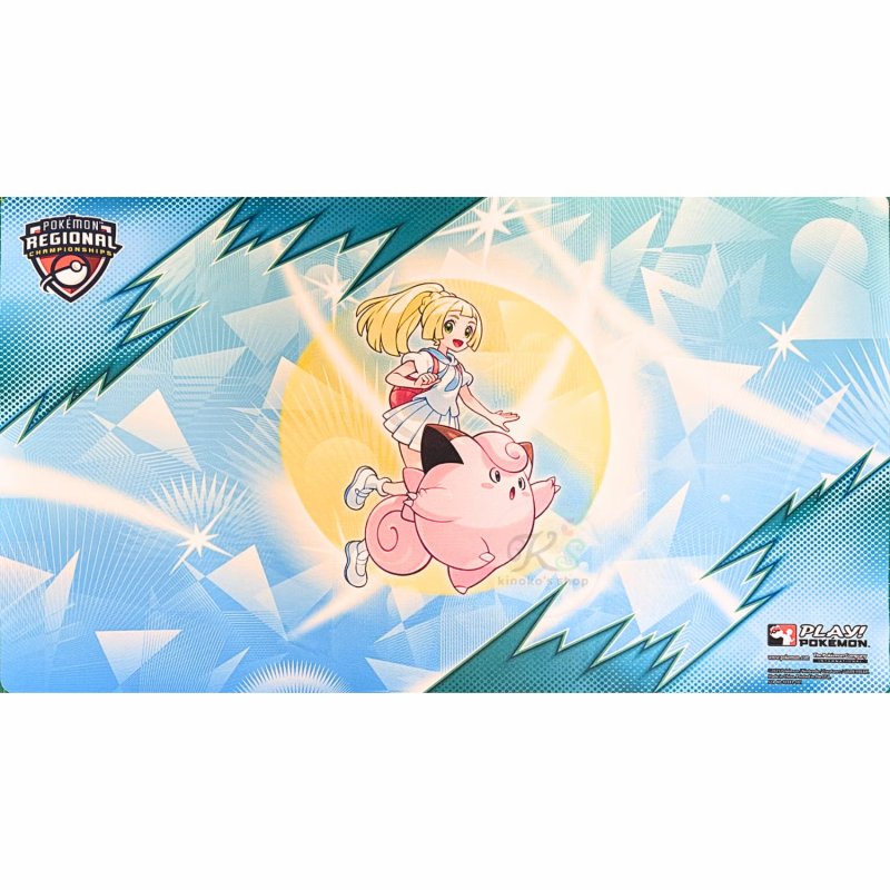 画像1: 【海外プレイマット】リーリエ&ピッピ(REGIONAL) (1)