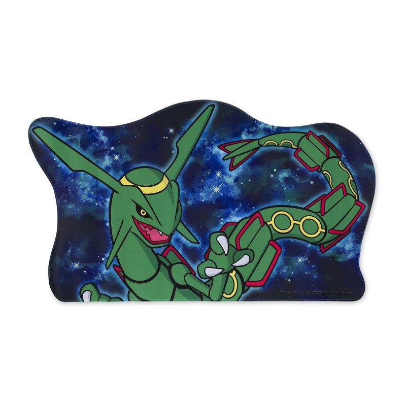 画像1: 【海外プレイマット】Rayquaza Die-Cut Playmat (1)