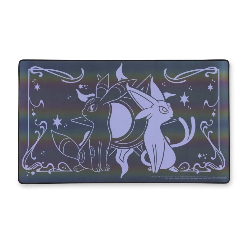 画像1: 【海外プレイマット】Celestial Espeon & Umbreon Premium Playmat (1)