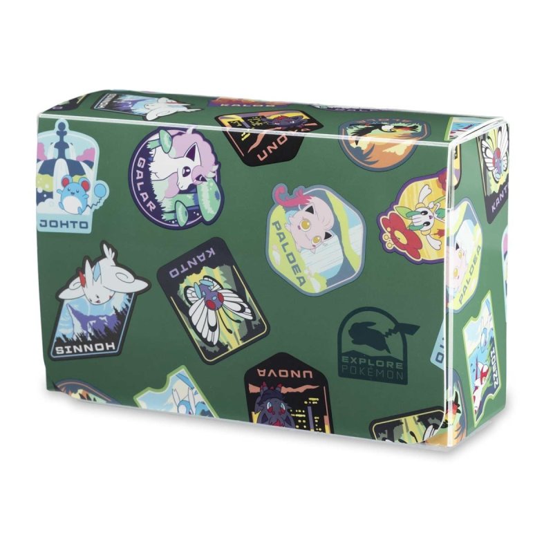 画像1: 【海外デッキケース】Explore Pokemon Double Deck Box (1)