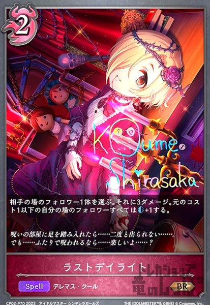 画像1: ラストデイライト(BR/プレミアム)(CP02-P70) (1)