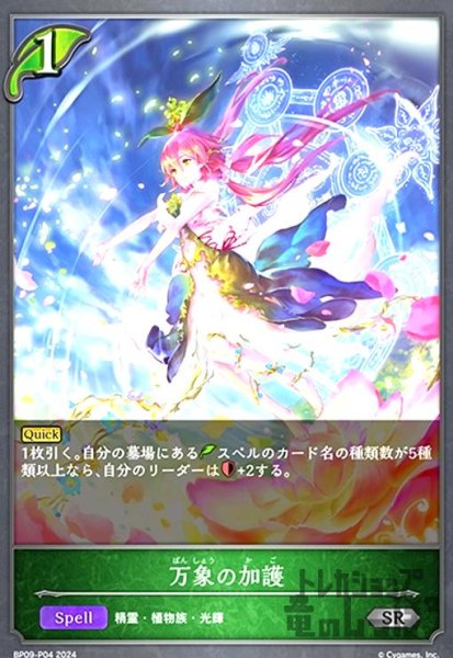 画像1: 万象の加護(SR/プレミアム)(BP09-P04) (1)