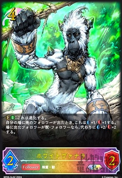 画像1: ホワイトヴァナラ(SL)(BP09-SL02) (1)