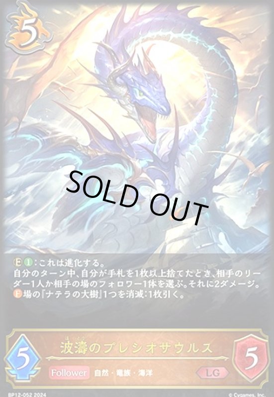 画像1: 波濤のプレシオサウルス(LG)(BP12-052) (1)