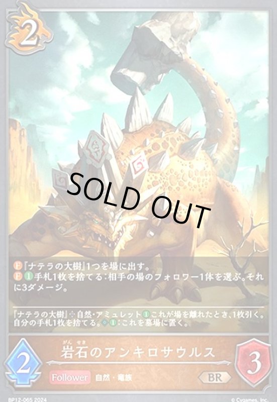 画像1: 岩石のアンキロサウルス(BR)(BP12-065) (1)