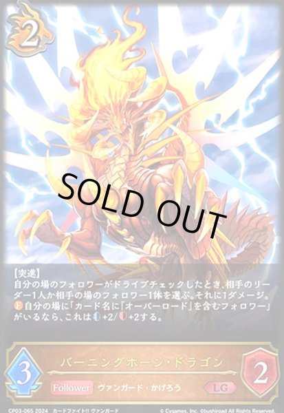 画像1: バーニングホーン・ドラゴン(LG)(CP03-065) (1)