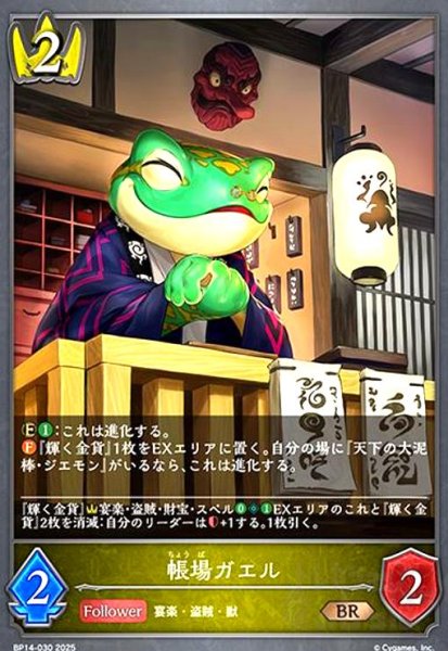 画像1: 帳場ガエル(BR)(BP14-030) (1)