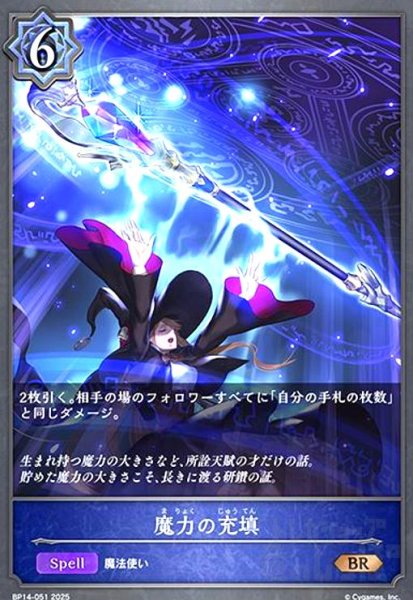 画像1: 魔力の充填(BR)(BP14-051) (1)