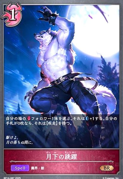 画像1: 月下の跳躍(BR)(BP14-087) (1)