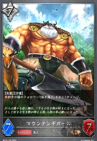 画像1: マウンテンギガース(BR)(BP15-125) (1)