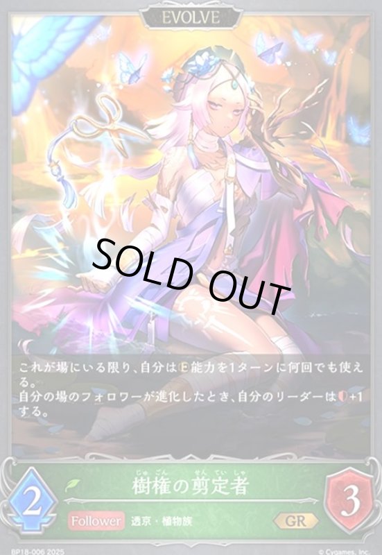 画像1: 樹権の剪定者(EVOLVE)(GR)(BP18-006) (1)