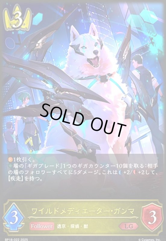 画像1: ワイルドメディエーター・ガンマ(LG)(BP18-022) (1)