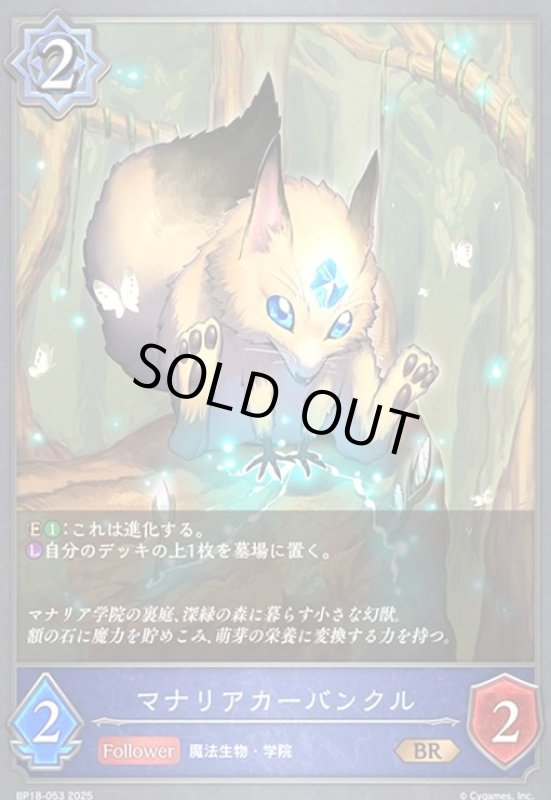 画像1: マナリアカーバンクル(BR)(BP18-053) (1)