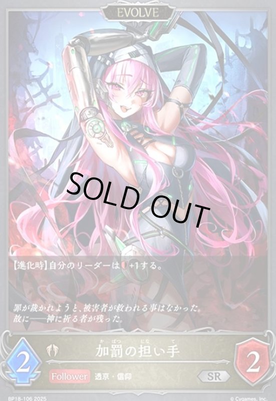 画像1: 加罰の担い手(EVOLVE)(SR)(BP18-106) (1)