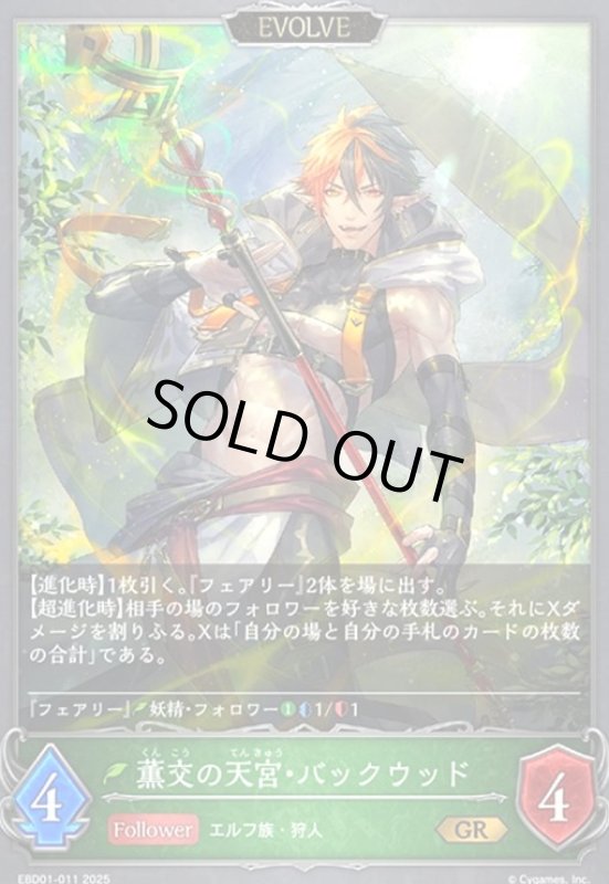 画像1: 薫交の天宮・バックウッド(EVOLVE)(GR)(EBD01-011)(ノーマル仕様) (1)