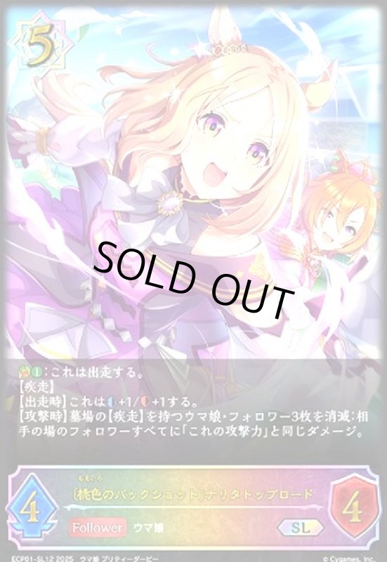 画像1: 〔桃色のバックショット〕ナリタトップロード(SL)(ECP01-SL12) (1)