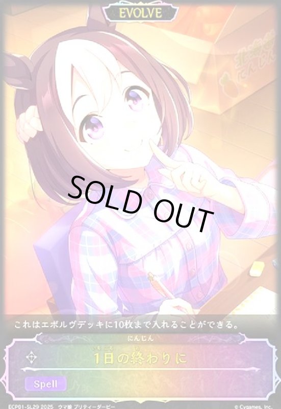 画像1: 1日の終わりに(SL仕様)(ECP01-SL29)(EVOLVE) (1)