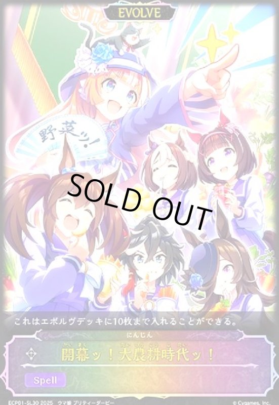 画像1: 開幕ッ!大農耕時代ッ!(SL仕様)(ECP01-SL30)(EVOLVE) (1)