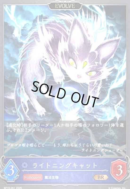 画像1: ライトニングキャット(BR)(BP19-051) (1)