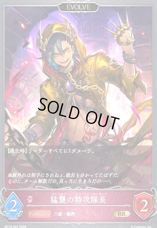 画像1: 猛襲の特攻隊長(BR)(BP19-087) (1)