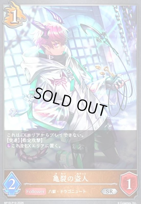 画像1: 亀裂の盗人(SR/プレミアム)(BP19-P19) (1)