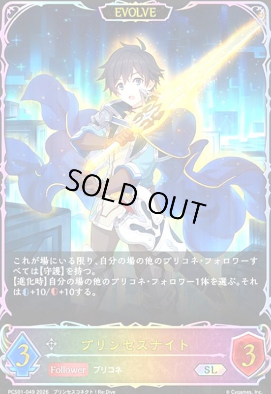 画像1: プリンセスナイト(EVOLEV)(SL)(PCS01-049) (1)