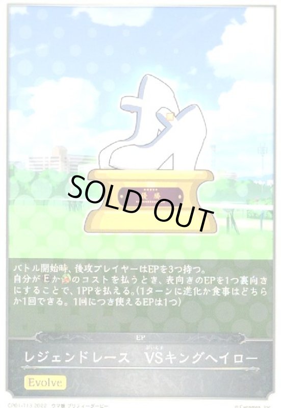 画像1: レジェンドレース VSキングヘイロー(EVOLVE) (1)
