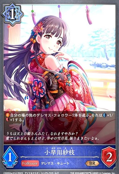 画像1: 小早川紗枝(BR)(CSD02a-014) (1)