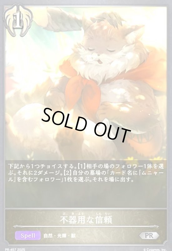 画像1: 不器用な信頼(PR)(PR457) (1)